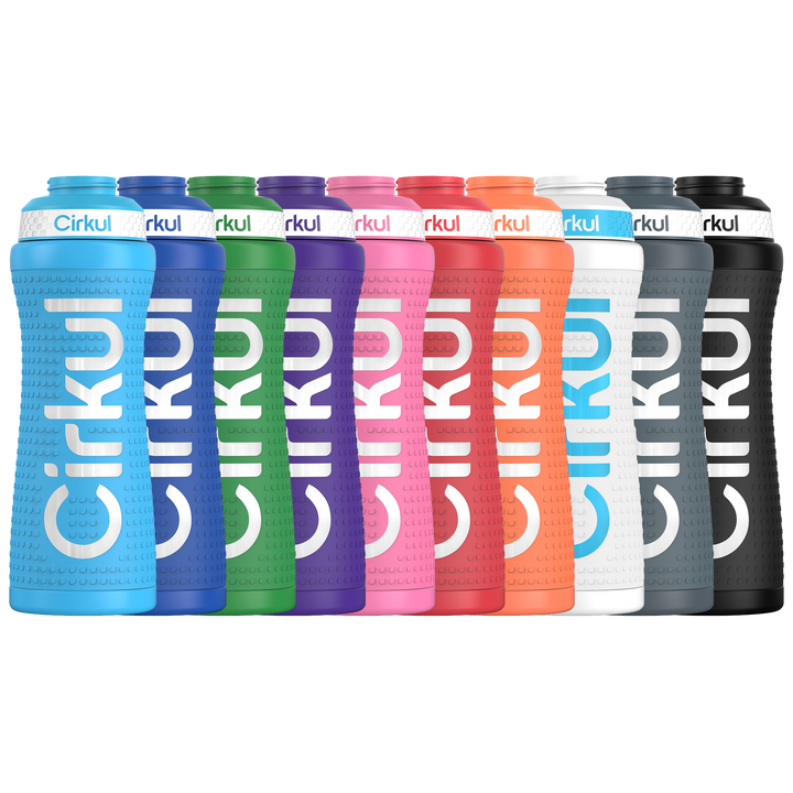 22oz. Grip Stainless Steel Bottle & Sport Lid T3